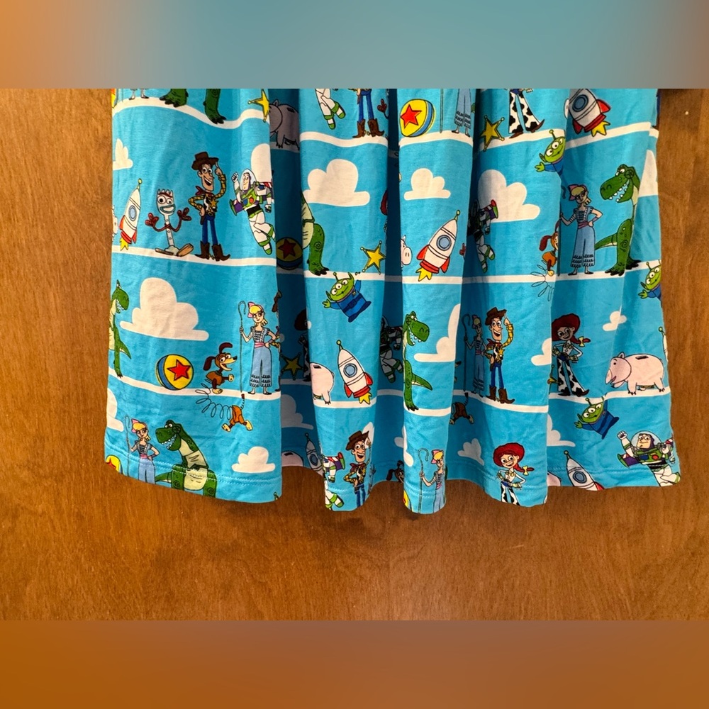 Little Sleepies Blue Toy Story Dress - Picture 8 of 16
